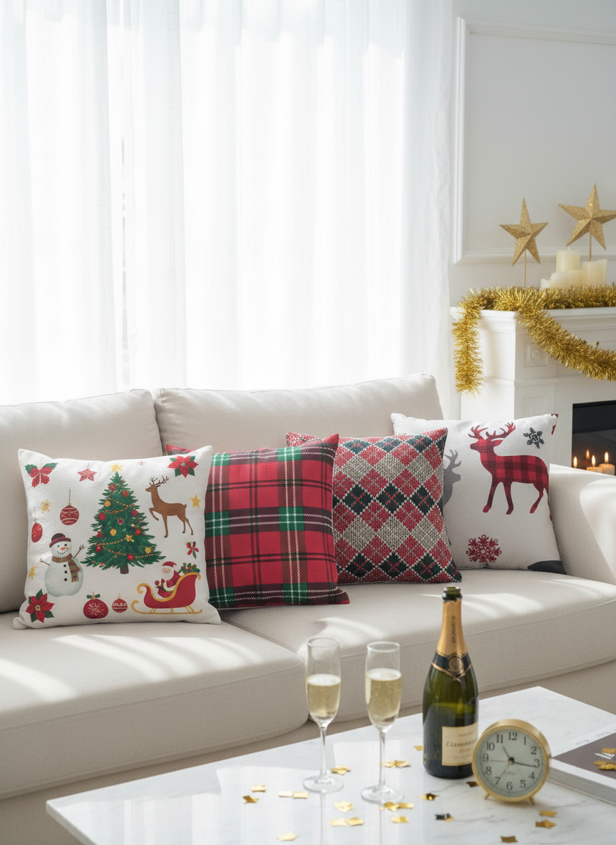 Corrected Four Pillows Living Room Scene