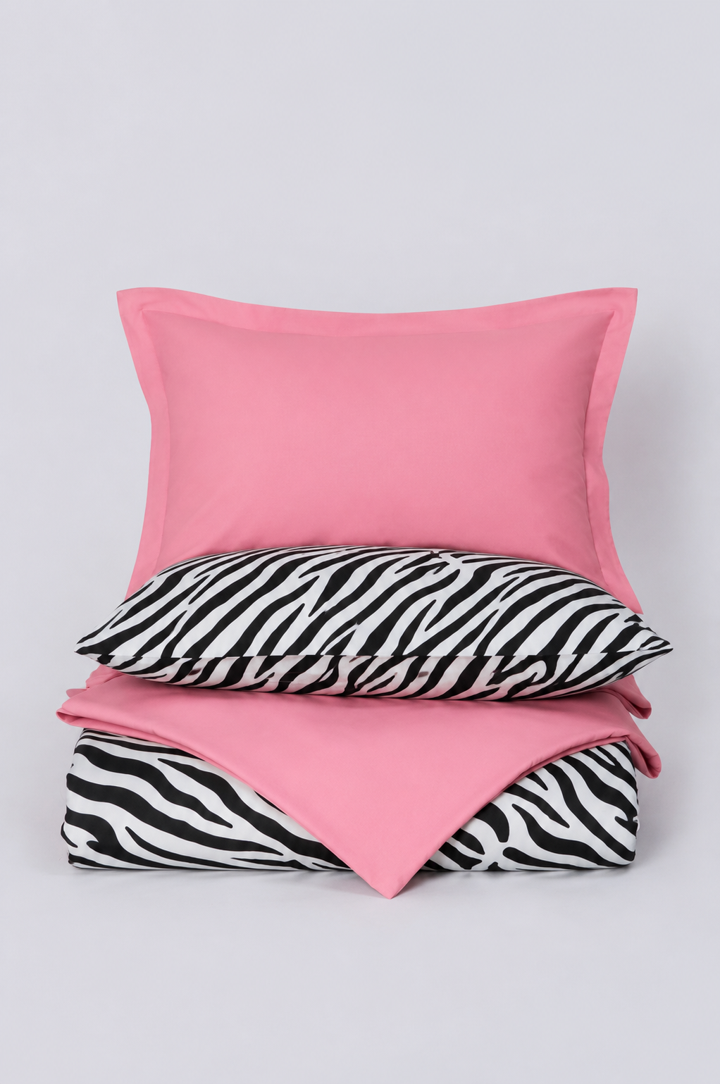 Pink Zebra Jastučnice, jorganska navlaka,čaršav za krevet
