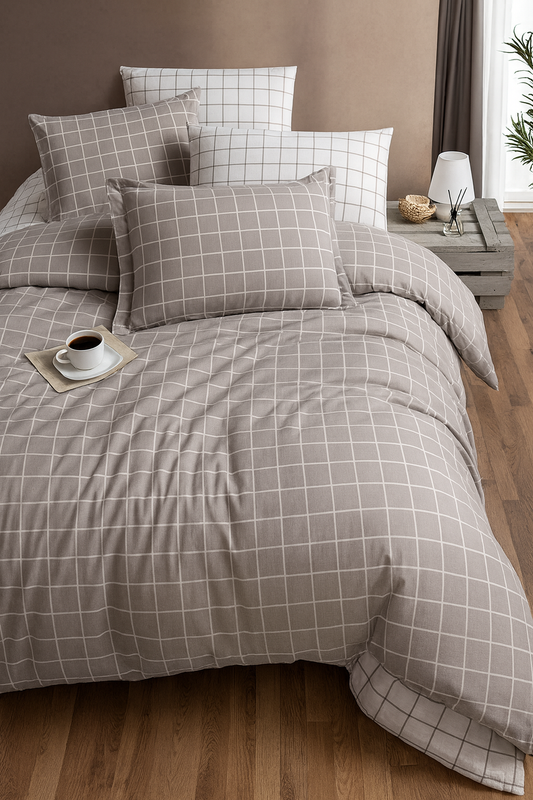 Posteljina ranforce Oslo Taupe