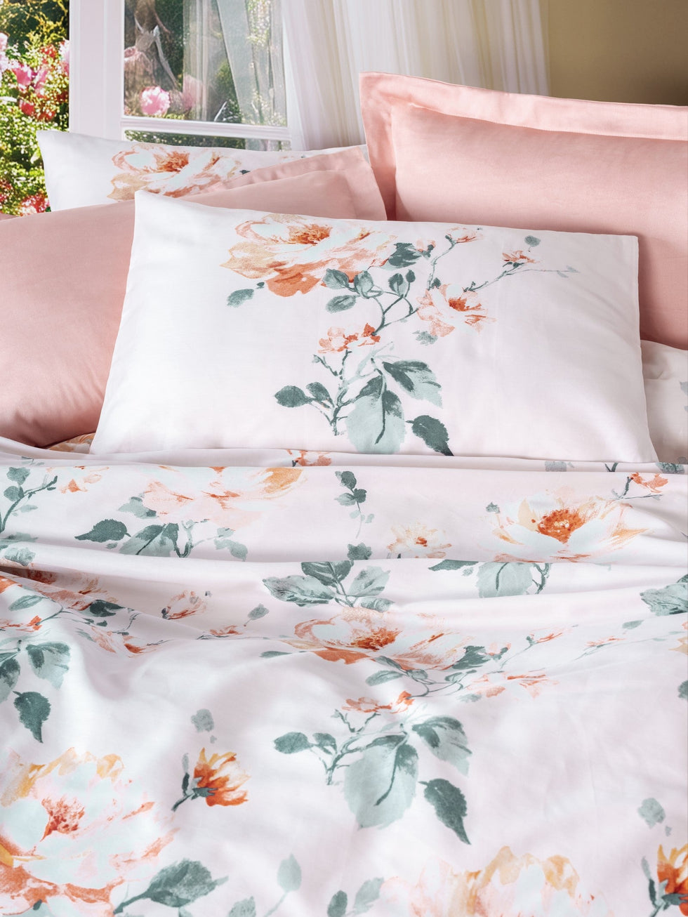 CottonBox Posteljina pamuk saten za 2 osobe set Verna
