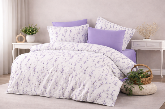 Posteljina ranforce Lavanda