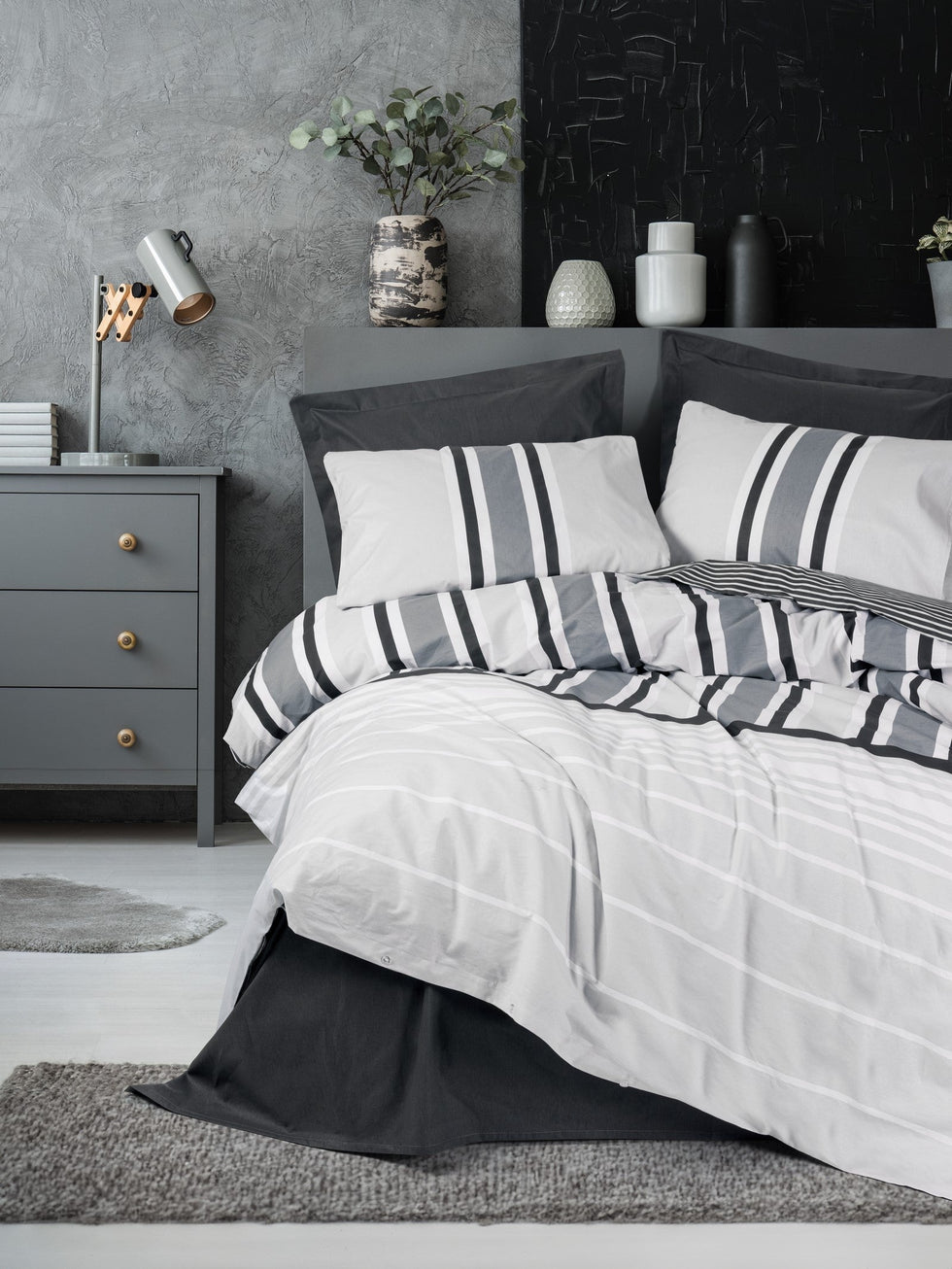 CottonBox Posteljina ranforce set za 2 osobe Nobby