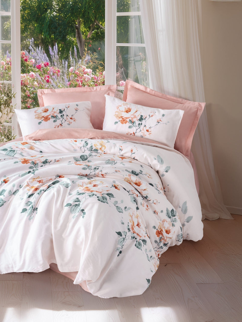 CottonBox Posteljina pamuk saten za 2 osobe set Verna